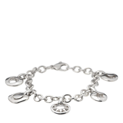 Tiffany Sterling Silver Stencil Charm Bracelet 1 of 5