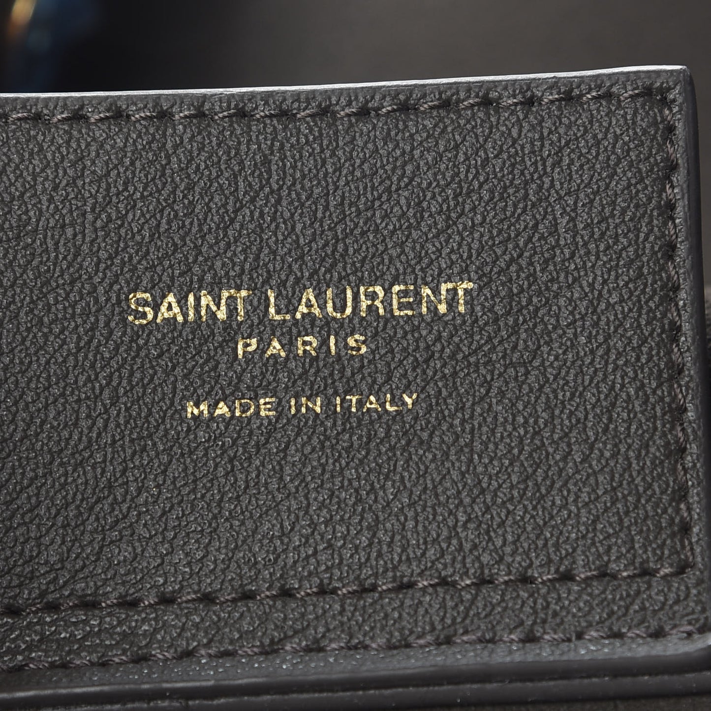 Calfskin Large Shopping Tote Pebble