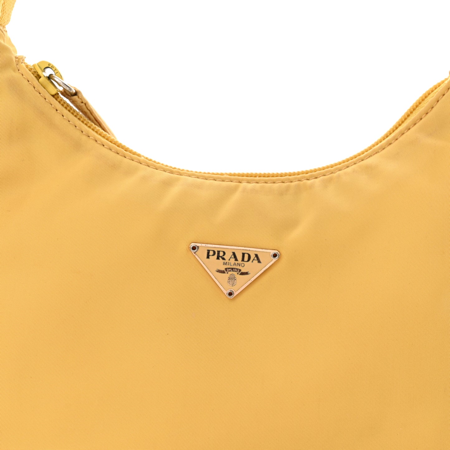 Tessuto Nylon Sport Mini Shoulder Bag Yellow