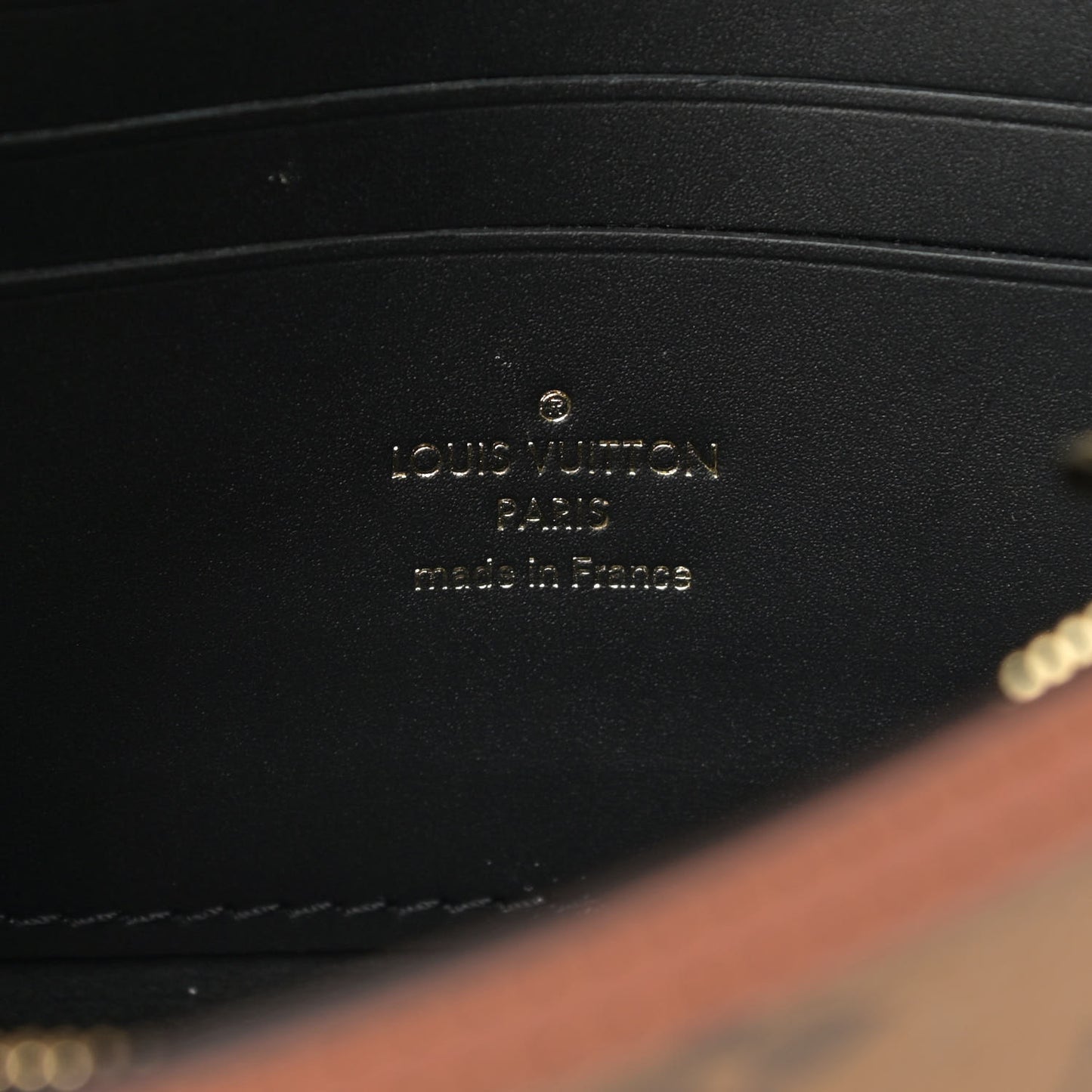 Reverse Monogram Dauphine Chain Wallet