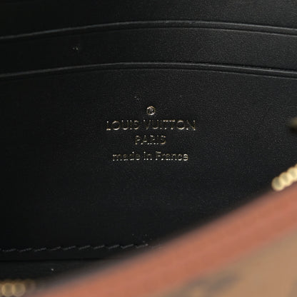 Louis Vuitton Reverse Monogram Dauphine Chain Wallet 6 of 16