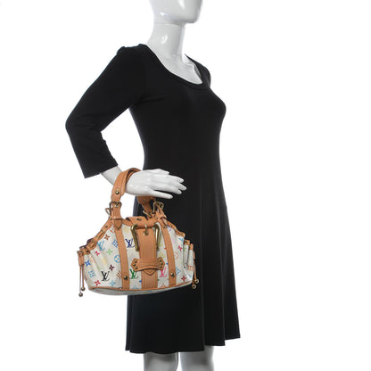 Louis Vuitton Monogram Multicolor Theda GM White 2 of 9