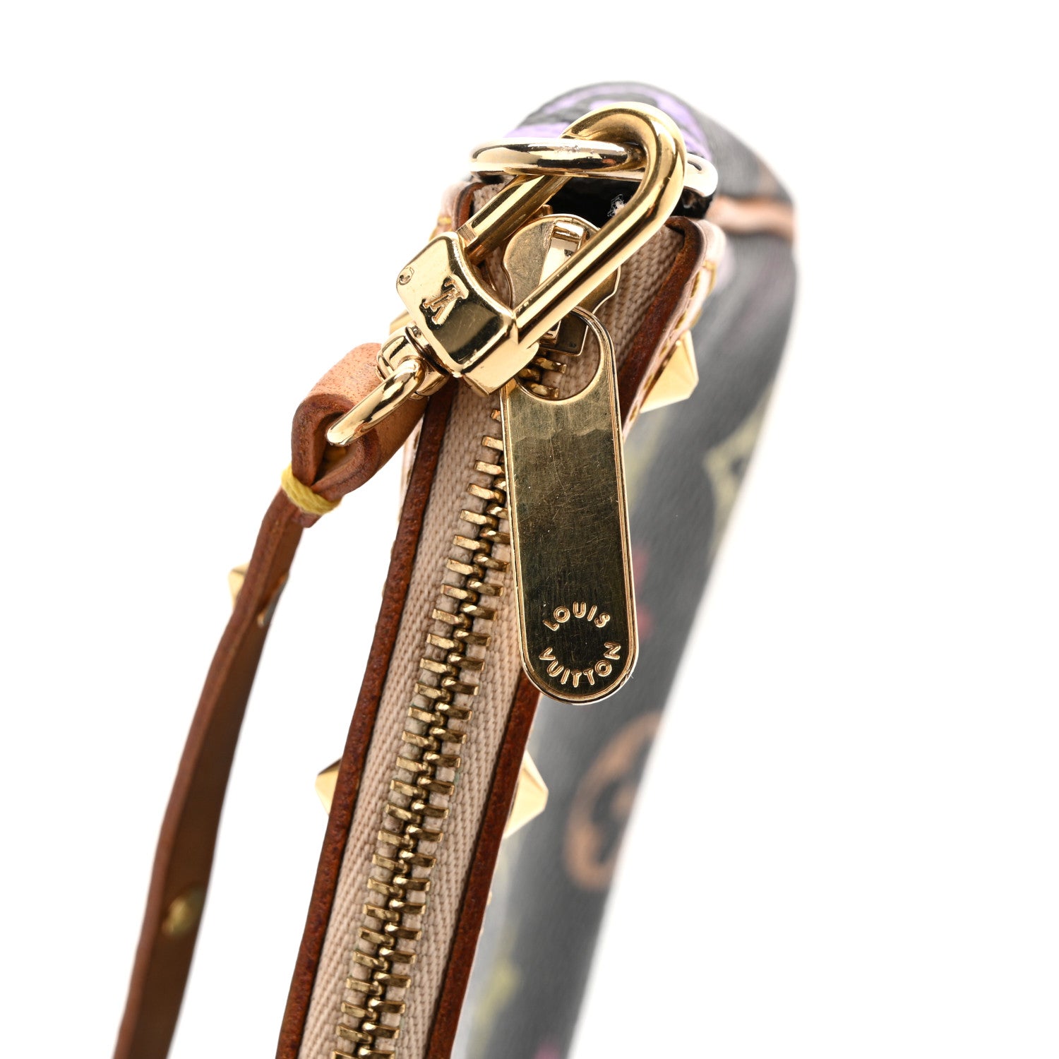 Louis Vuitton Monogram Multicolor Pochette Accessories Black 11 of 14