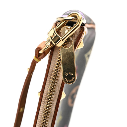 Louis Vuitton Monogram Multicolor Pochette Accessories Black 11 of 14