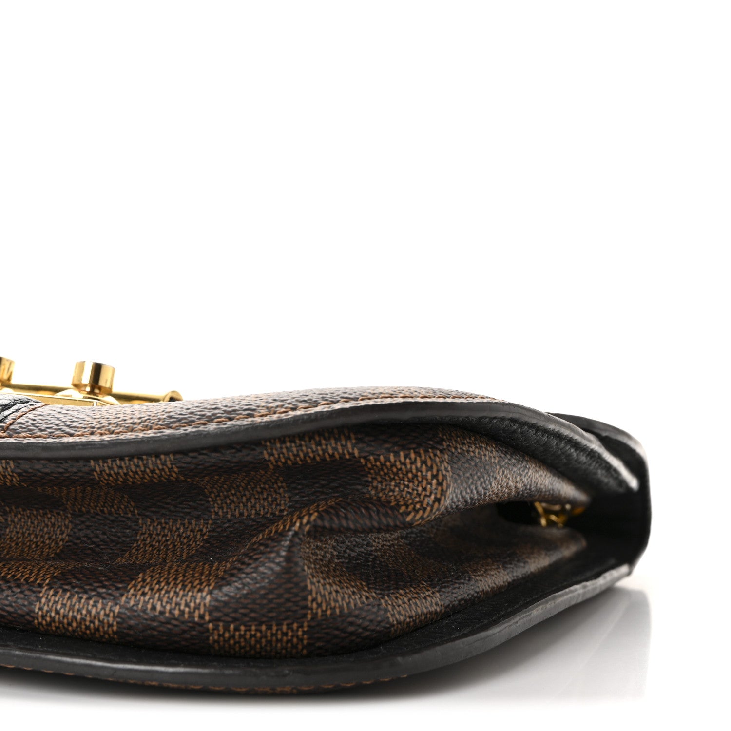Louis Vuitton Damier Ebene Cuir Taurillon Wight Black 9 of 9