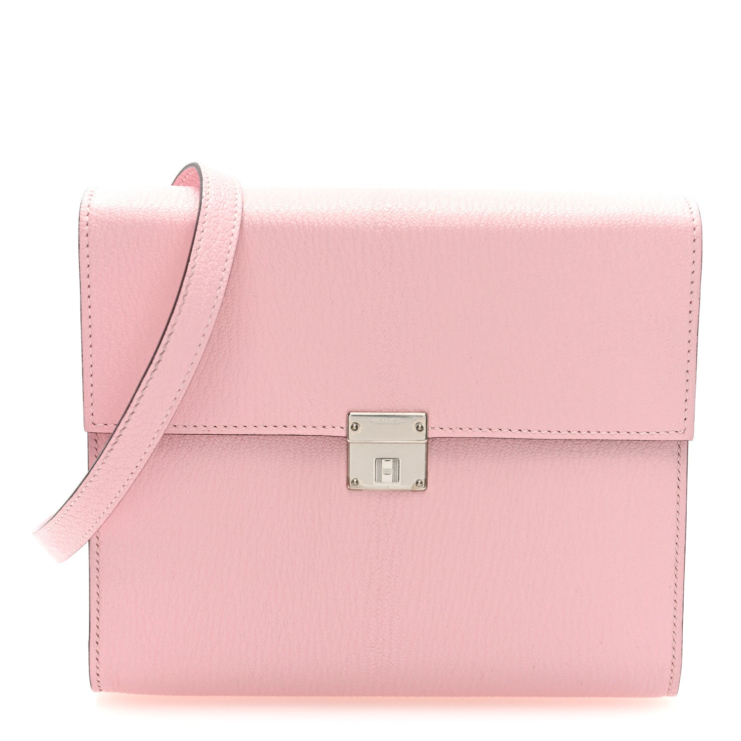 Hermes Chevre Mysore Clic 16 Wallet Rose Sakura 1 of 11