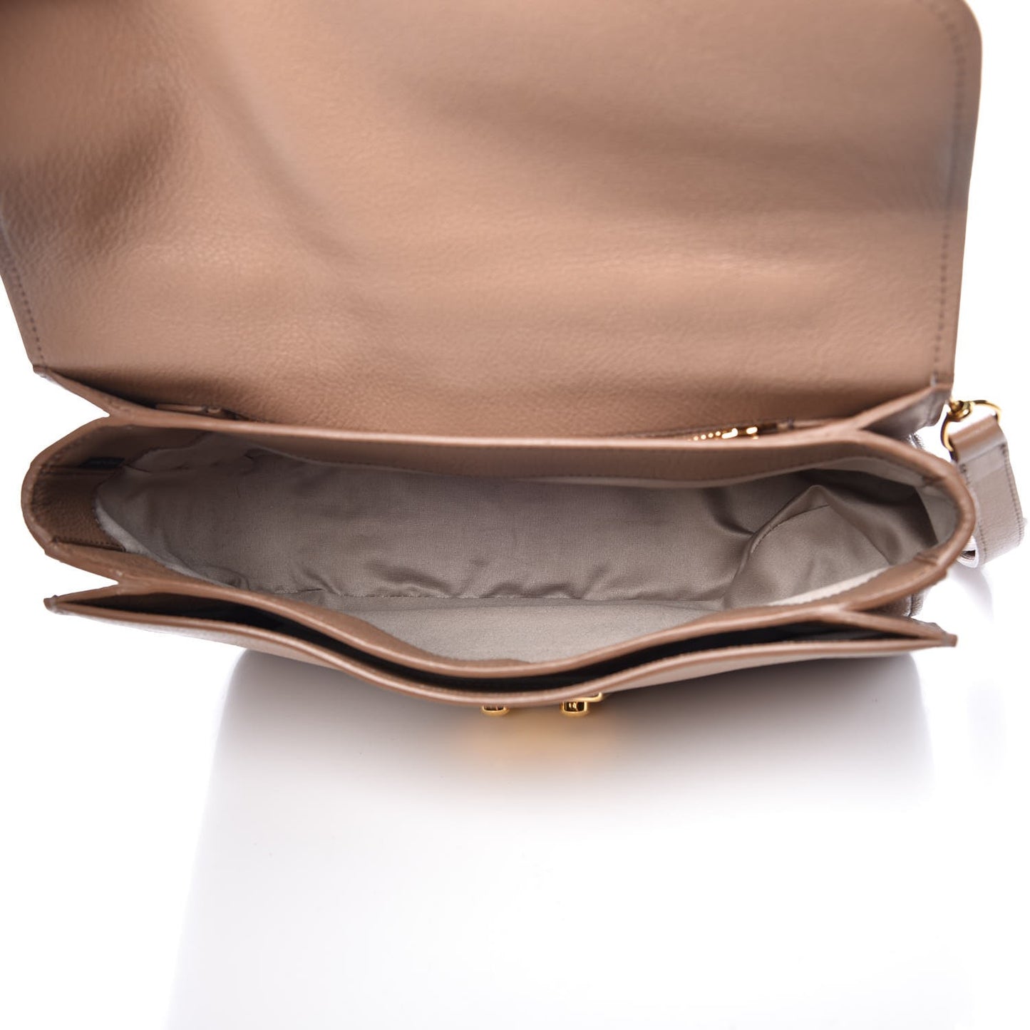 Goatskin Madras Shoulder Bag Cammeo