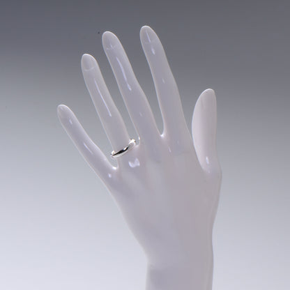 Tiffany Sterling Silver Tenderness Heart Ring 5.5 2 of 6