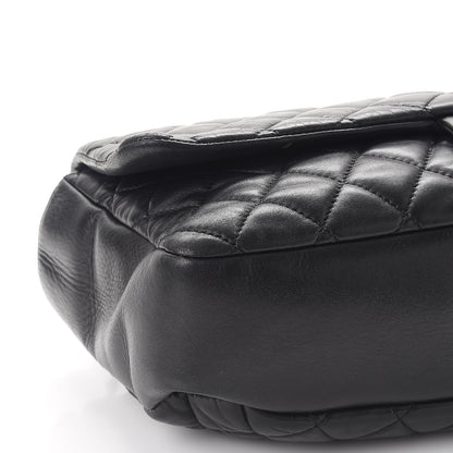 Chanel Lambskin Jumbo Coco Rain Flap Black 8 of 9
