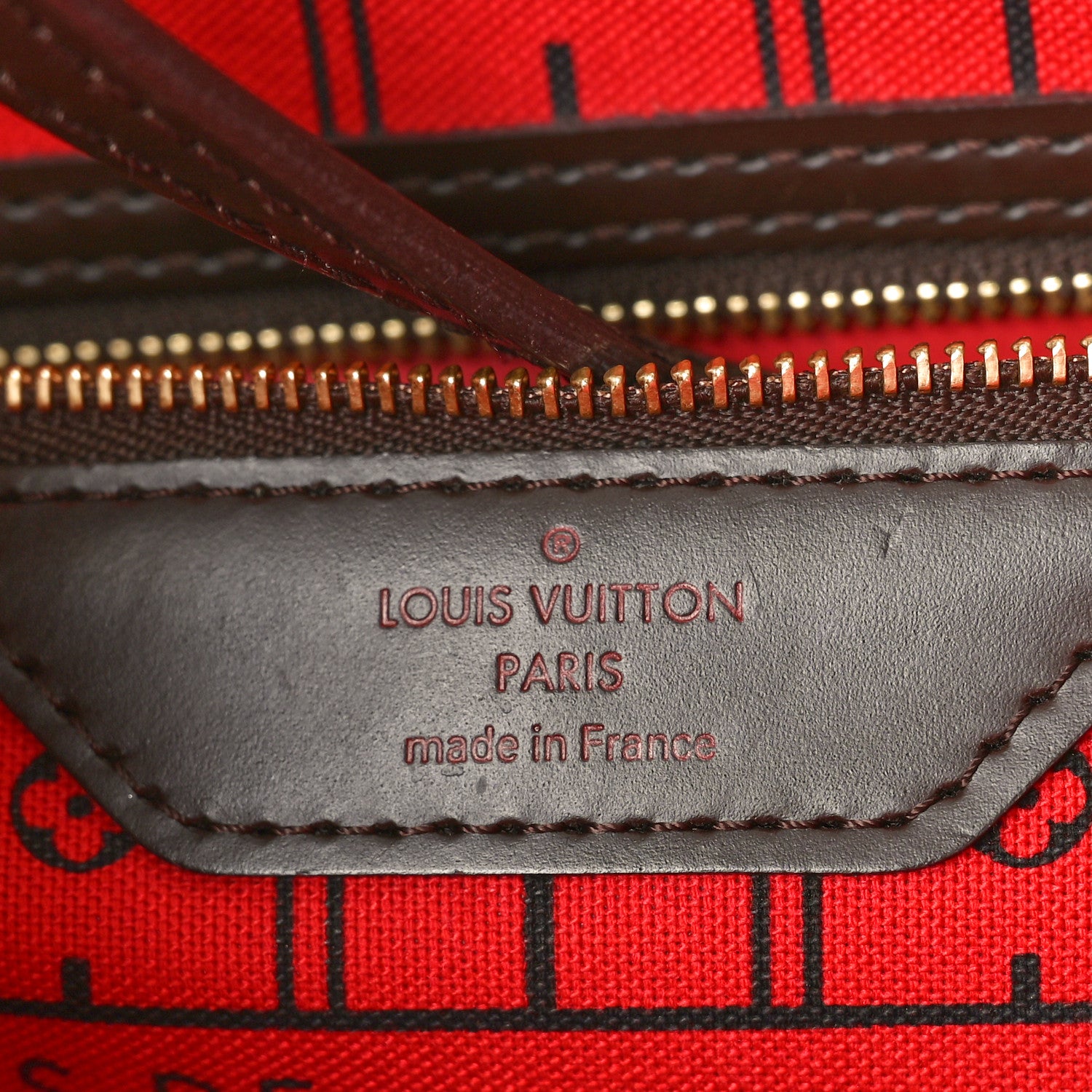 Louis Vuitton Damier Ebene Neverfull PM 6 of 9