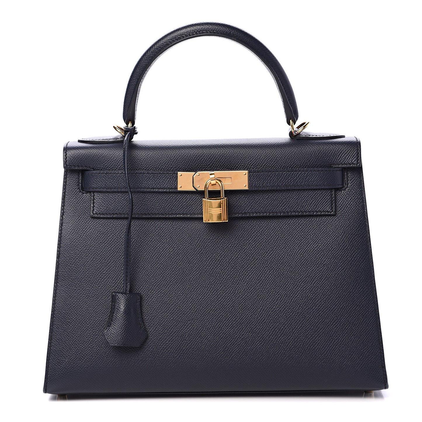 Epsom Kelly Sellier 28 Bleu Indigo