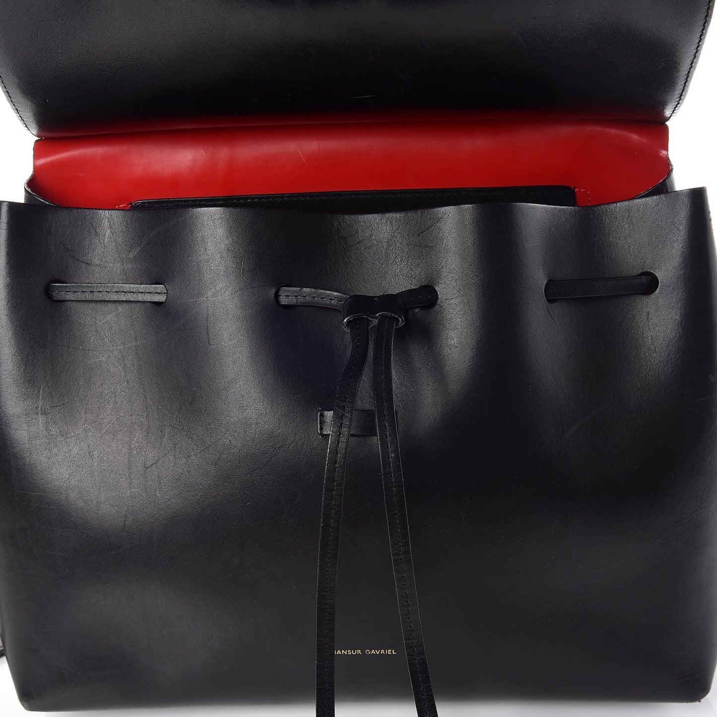 Calfskin Lady Bag Black Flamma