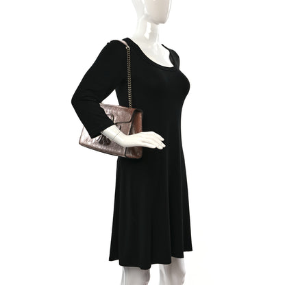 Gucci Shine Guccissima Medium Emily Chain Shoulder Bag Dark Cipria 3 of 9