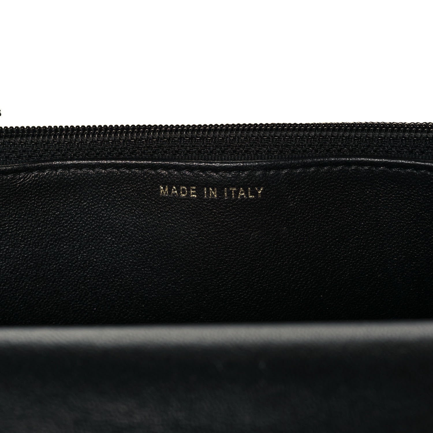 Chanel Lambskin Quilted Pearl Wallet On Chain WOC Black 7 of 15