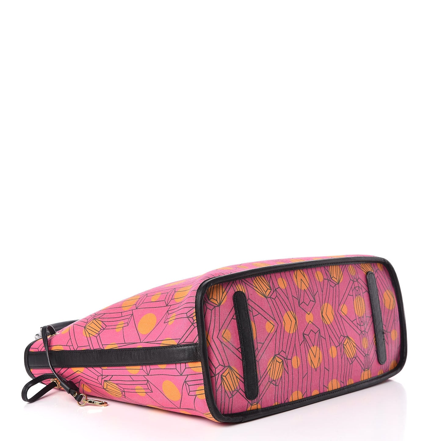 Visetos Medium Project Reversible Shopper Tote Cognac