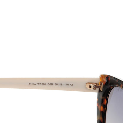 Tom Ford Edita Sunglasses TF384 Havana 4 of 6