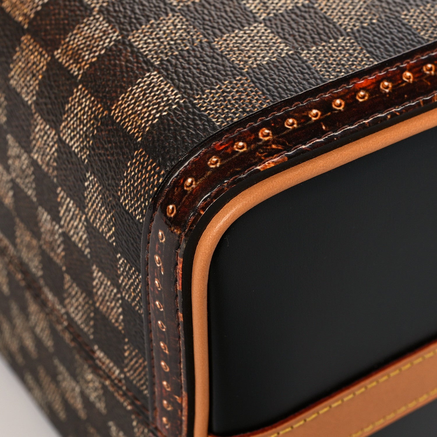 Louis Vuitton Transformed Damier Ebene Time Trunk Speedy Bandouliere 25 Black 8 of 11