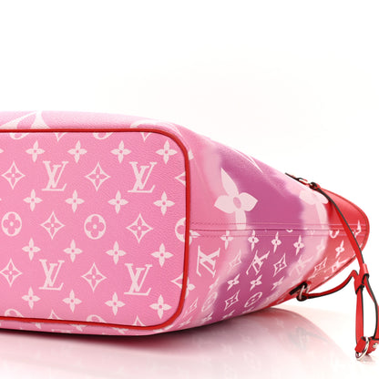 Louis Vuitton Monogram Escale Neverfull MM Rouge 11 of 11