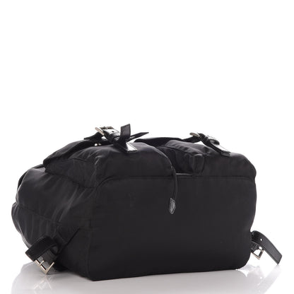 Prada Nylon Vela Medium Backpack Black 4 of 14