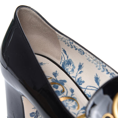 Gucci Vernice GG Victoire 55mm Loafer Pumps 39 Black 13 of 13