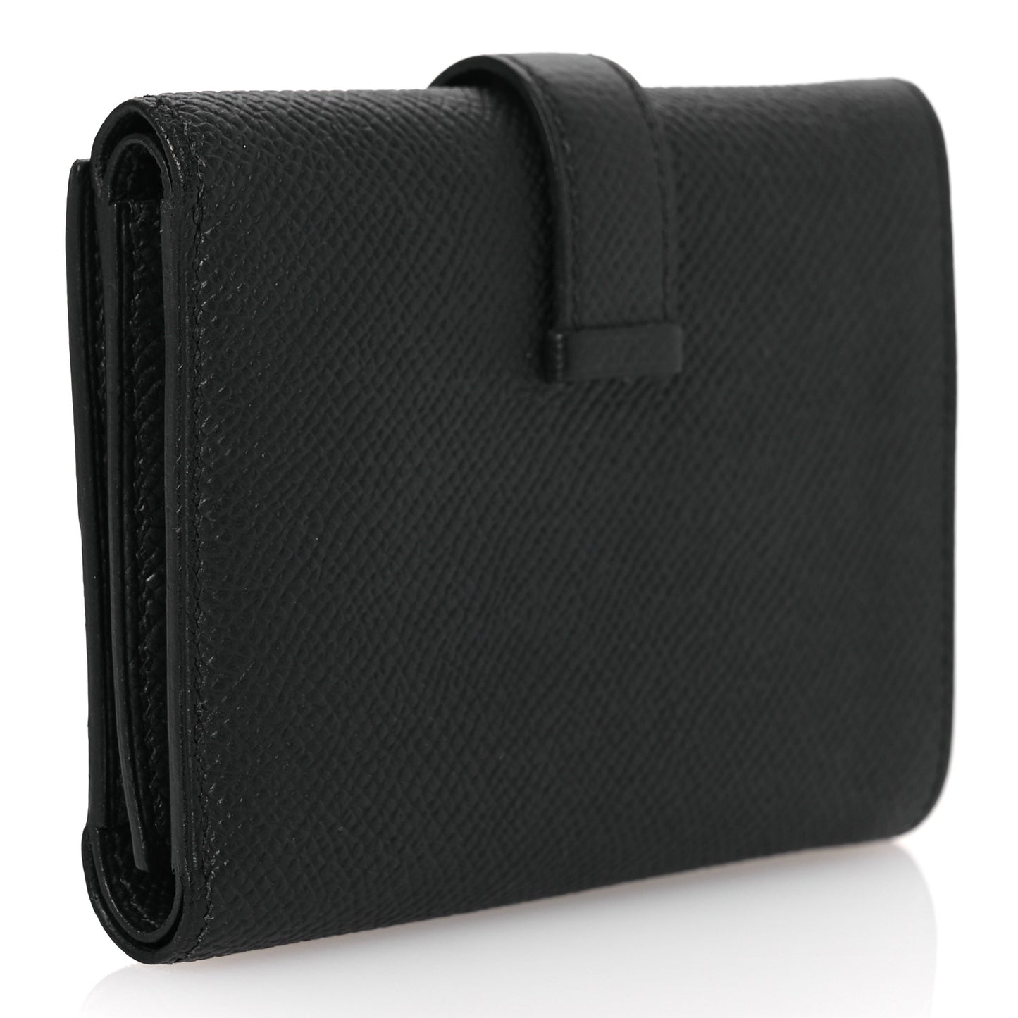 Epsom Tri-Fold Compact Bearn Wallet Black