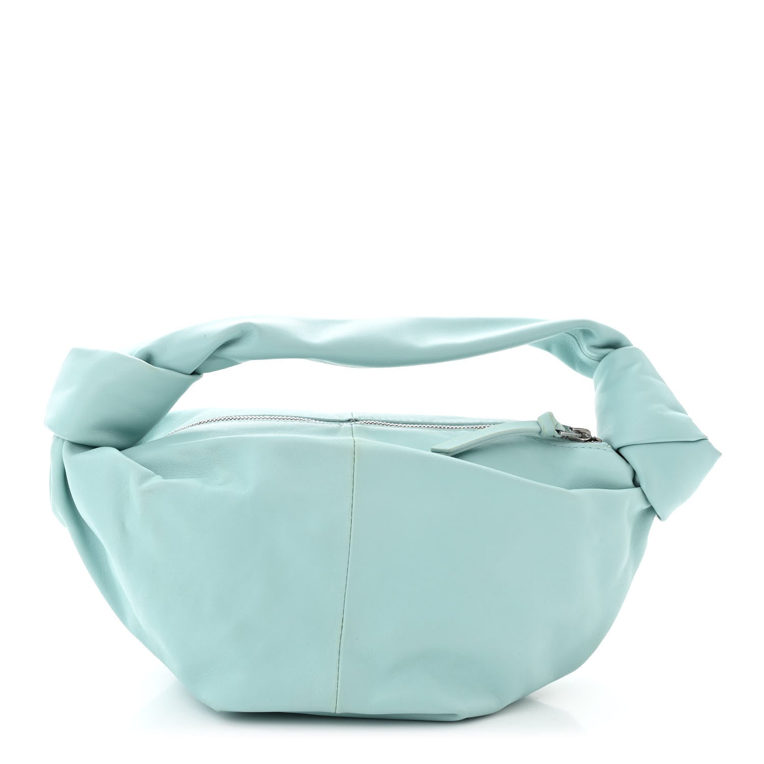 Bottega Veneta Nappa Mini Double Knot Bag Blue 1 of 10