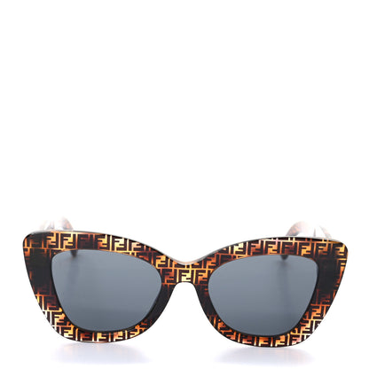 Fendi Acetate F is Fendi FF 51mm Cat Eye Sunglasses 0327/S Tortoise Camouflage 2 of 7