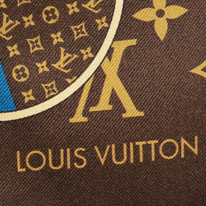Louis Vuitton Silk Monogram Trunks Bandeau 3 of 5