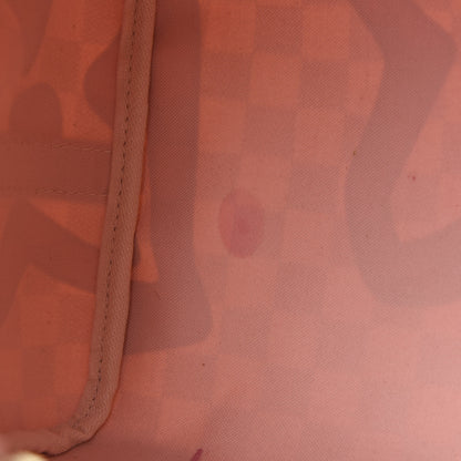 Louis Vuitton Damier Azur Tahitienne Speedy Bandouliere 30 Rose Ballerine 7 of 13
