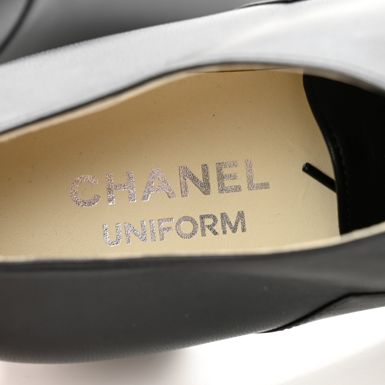 Chanel Smooth Lambskin Loafers 40 Black 6 of 11