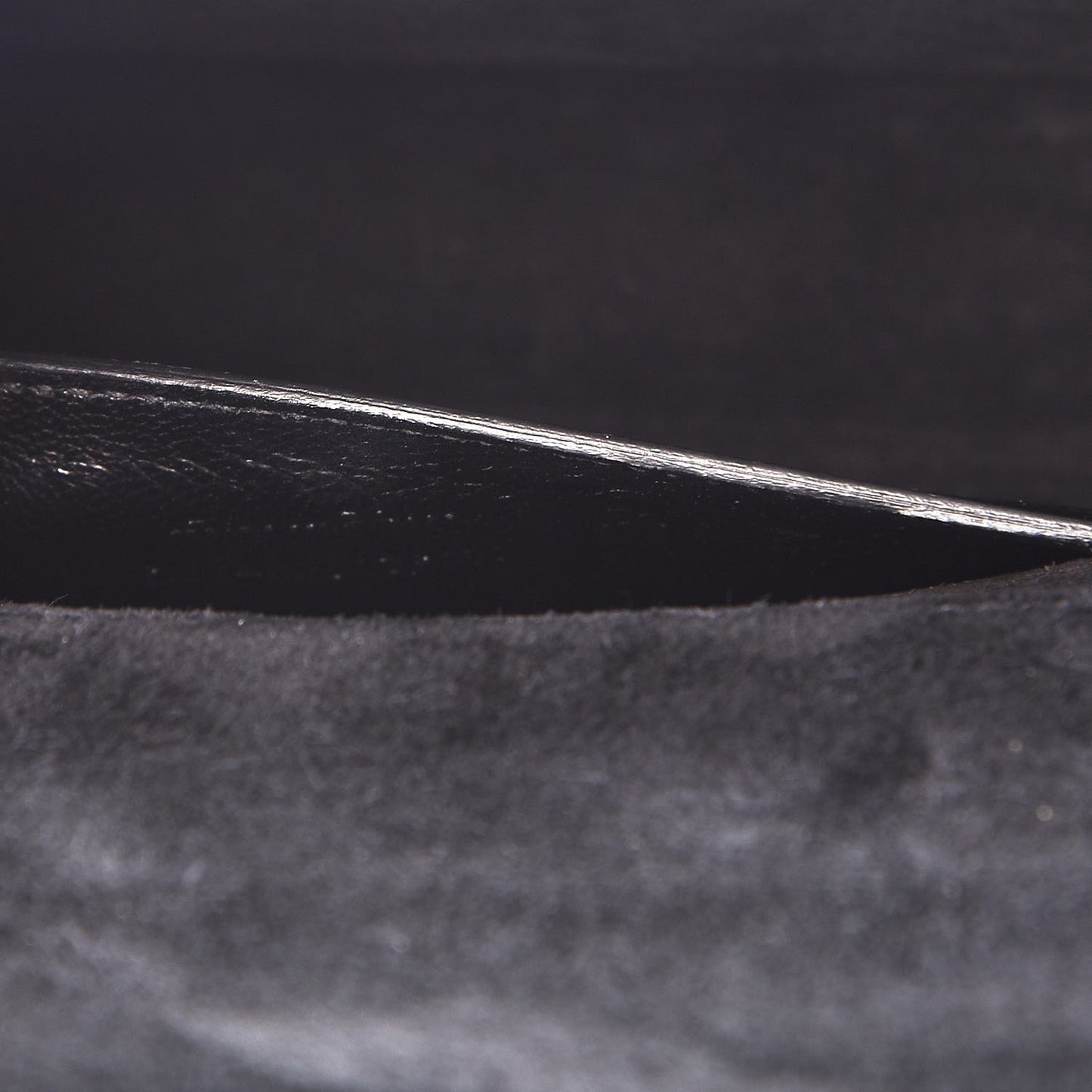 Patent Grain de Poudre Classic Monogram Cassandre Clutch Black