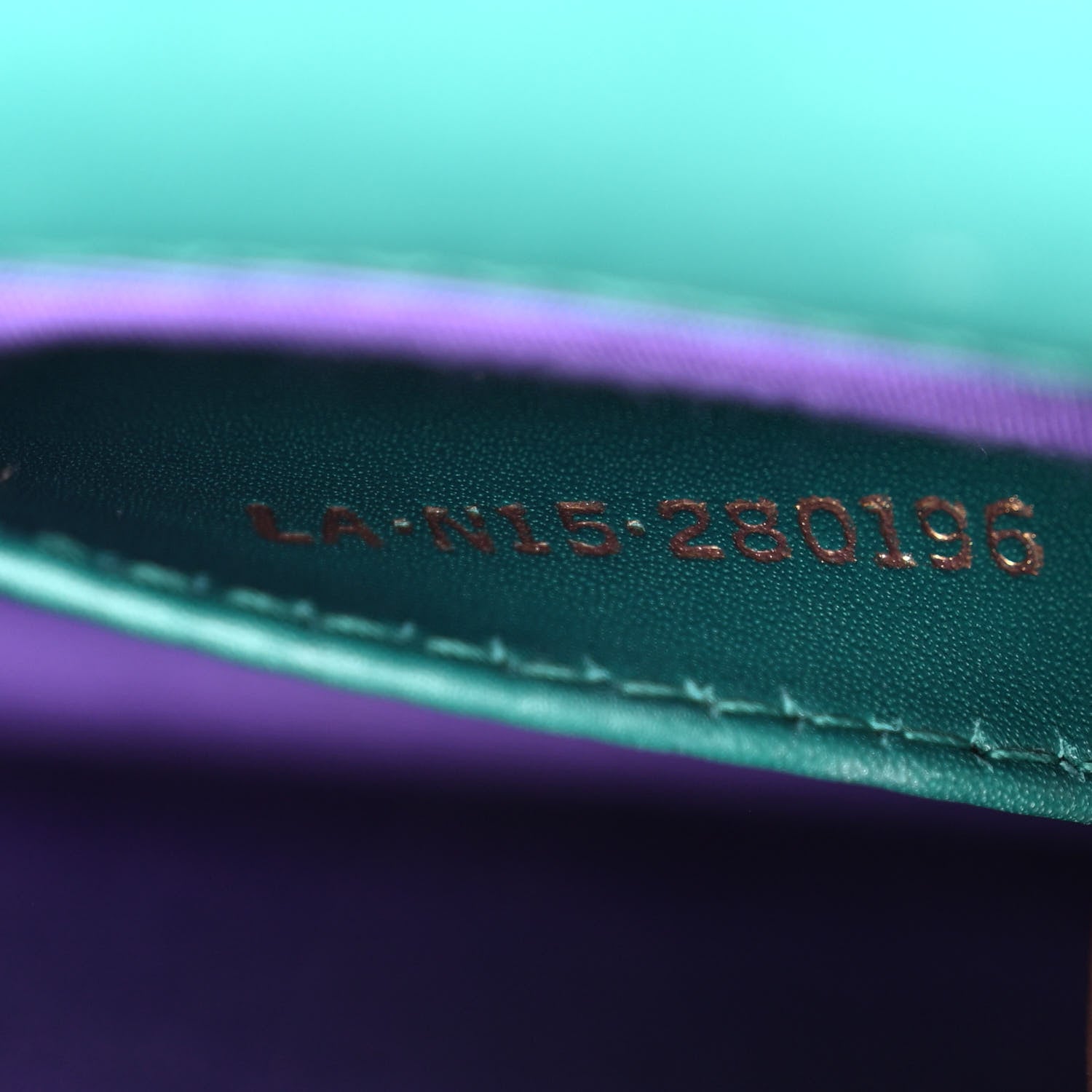Bulgari Galuchat Calfskin Serpenti Forever Crossbody Bag Green 8 of 13