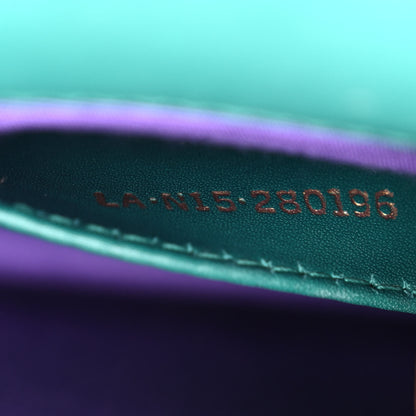 Bulgari Galuchat Calfskin Serpenti Forever Crossbody Bag Green 8 of 13