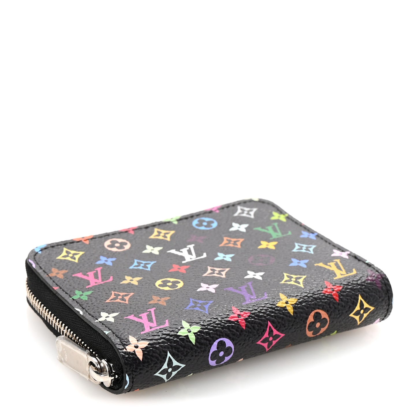 LV x TM Monogram Multicolor Zippy Coin Purse Black
