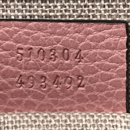 Gucci Dollar Calfskin Small Interlocking G Shoulder Bag Soft Pink 7 of 10