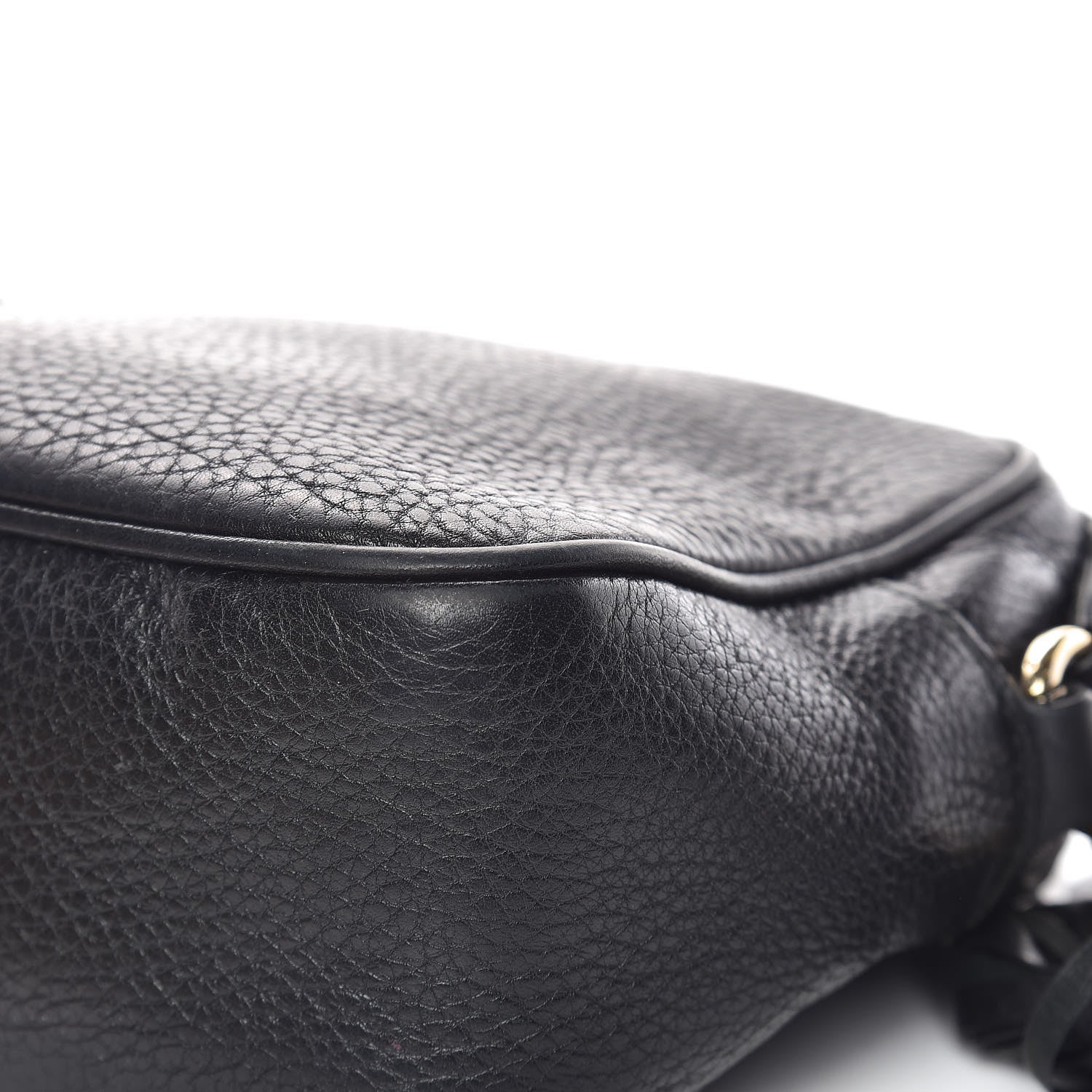 Gucci Pebbled Calfskin Small Soho Disco Bag Black 12 of 23