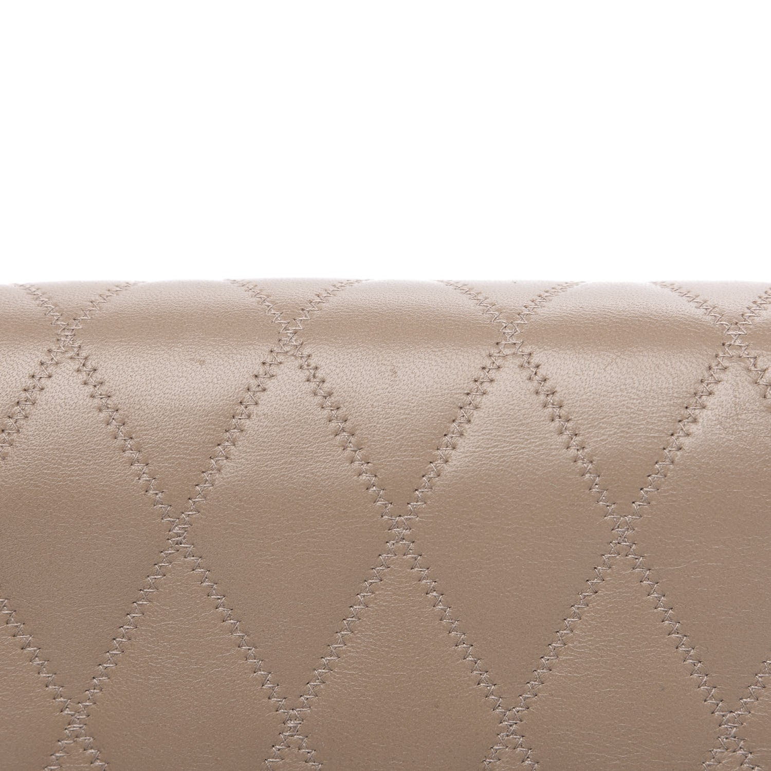 Saint Laurent Lambskin Diamond Quilted Angie Chain Bag Dusty Grey 10 of 12