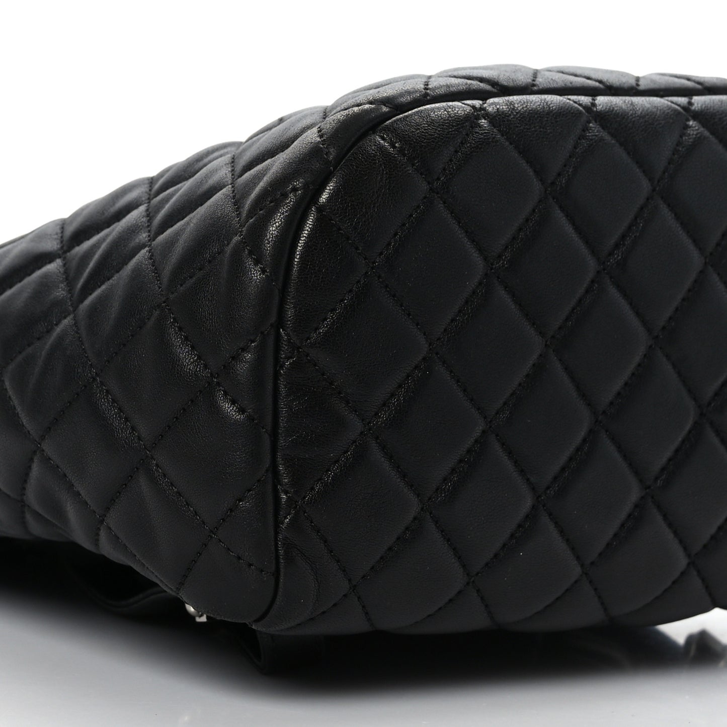 Calfskin Quilted Small Urban Spirit Backpack Black
