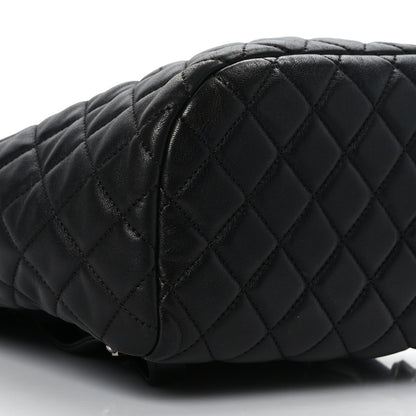 Chanel Calfskin Quilted Small Urban Spirit Backpack Black 8 of 9