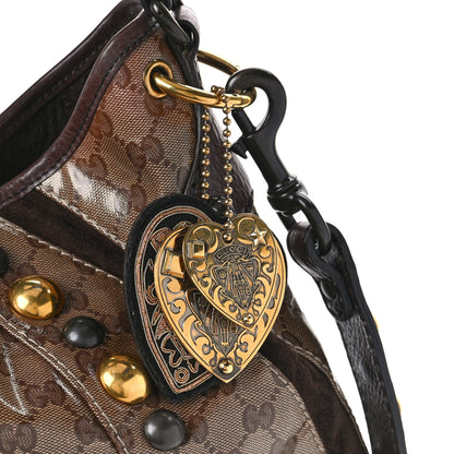 Gucci Crystal Monogram Fringe Babouska Hobo 8 of 11