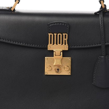 Christian Dior Calfskin Dioraddict Top Handle Black 9 of 9