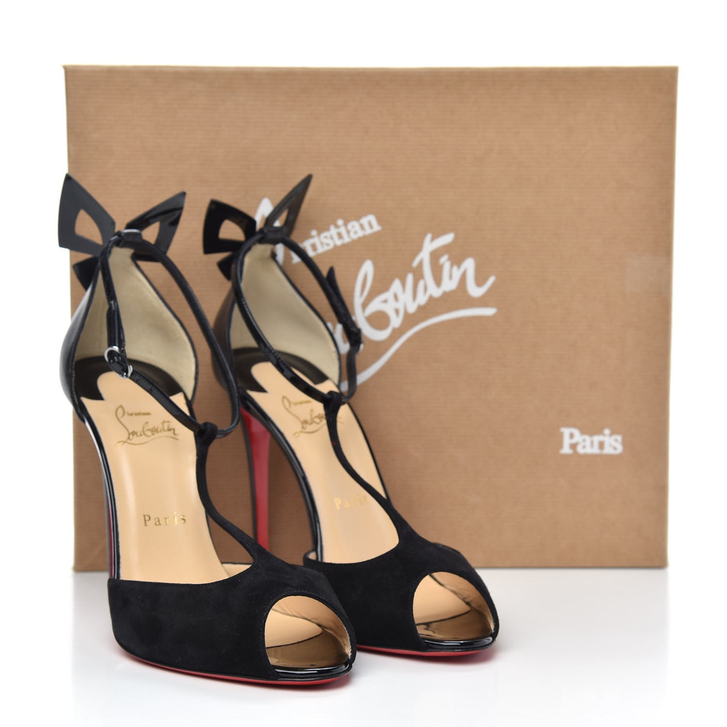 Suede Patent Shiny Nappa Aribak 100 Pumps 40 Version Black