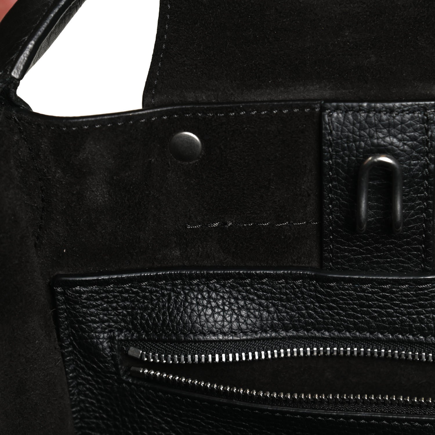 Celine Supple Grained Calfskin Small Long Strap Big Bag Black 13 of 13