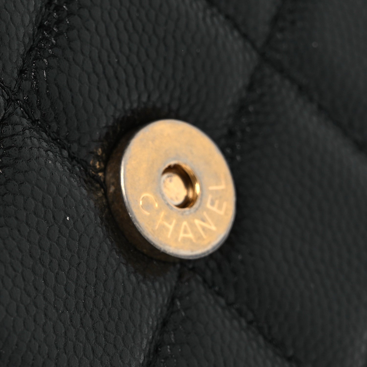 Chanel Caviar Quilted Bracelet On Chain Clutch Black 11 of 11