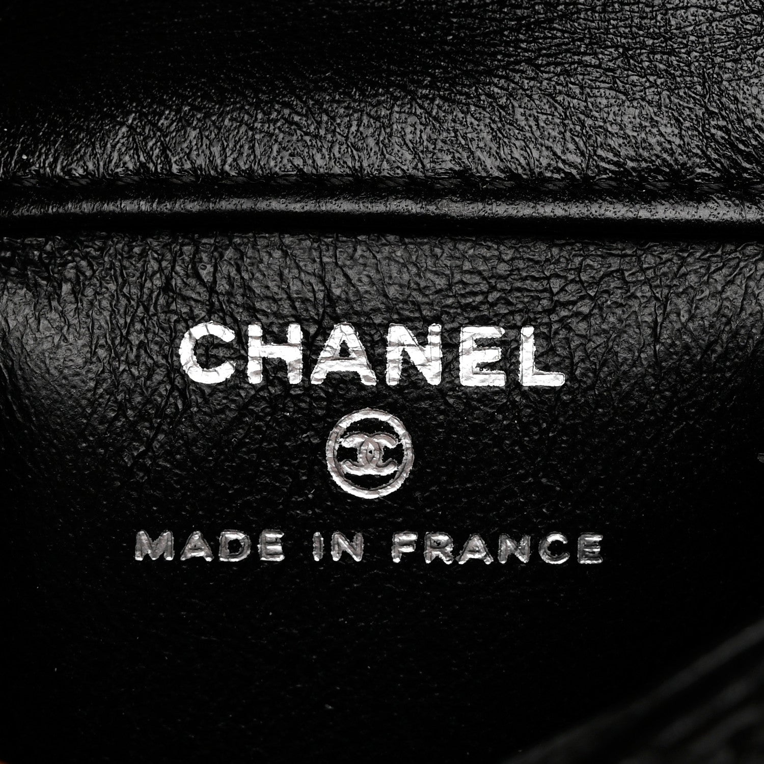 Chanel Calfskin Quilted 2.55 Ankle Wrist Bag Black 7 of 10
