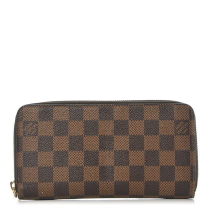Louis Vuitton Damier Ebene Zippy Wallet 1 of 9