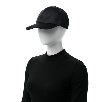 Gucci Canvas Embroidered Logo Baseball Hat XXL Black 2 of 9