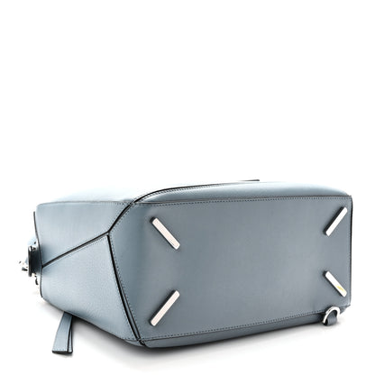 Loewe Calfskin Medium Puzzle Bag Stone Blue 4 of 9