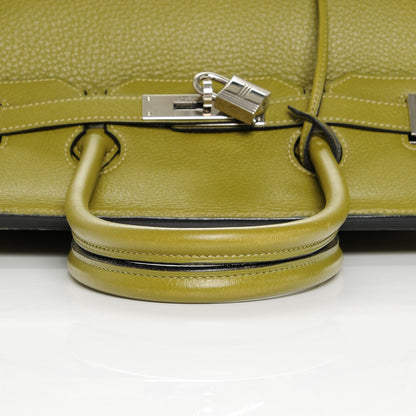 Hermes Taurillon Clemence BIRKIN 35 Vert Chartreuse 13 of 29