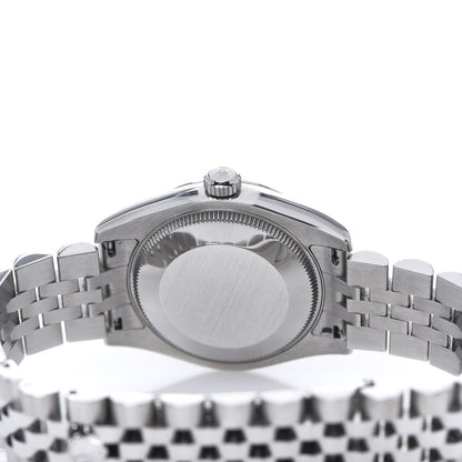 Rolex Stainless Steel 18K White Gold 31mm Oyster Perpetual Datejust Watch Pink Roman 178274 4 of 6